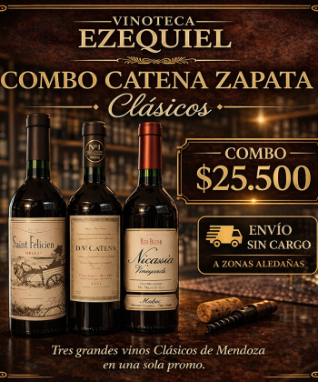 COMBO CATENA ZAPATA CLASICOS